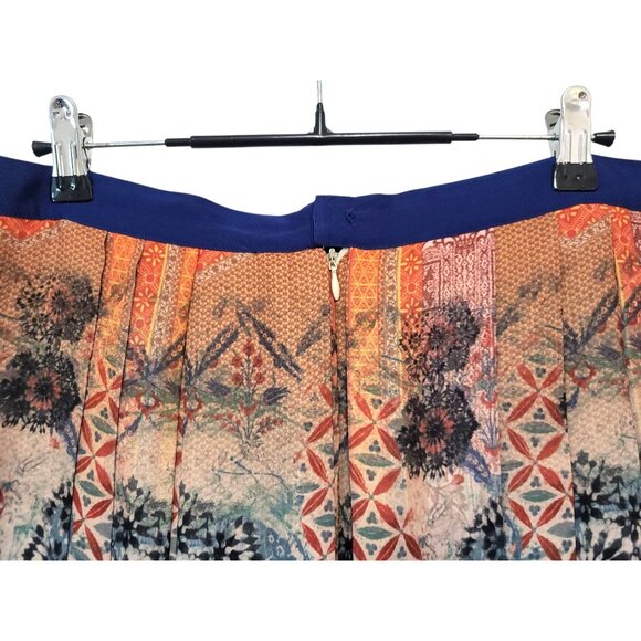 G. Label by GOOP Patchwork Cat Pleated Skirt - Picture 10 of 15